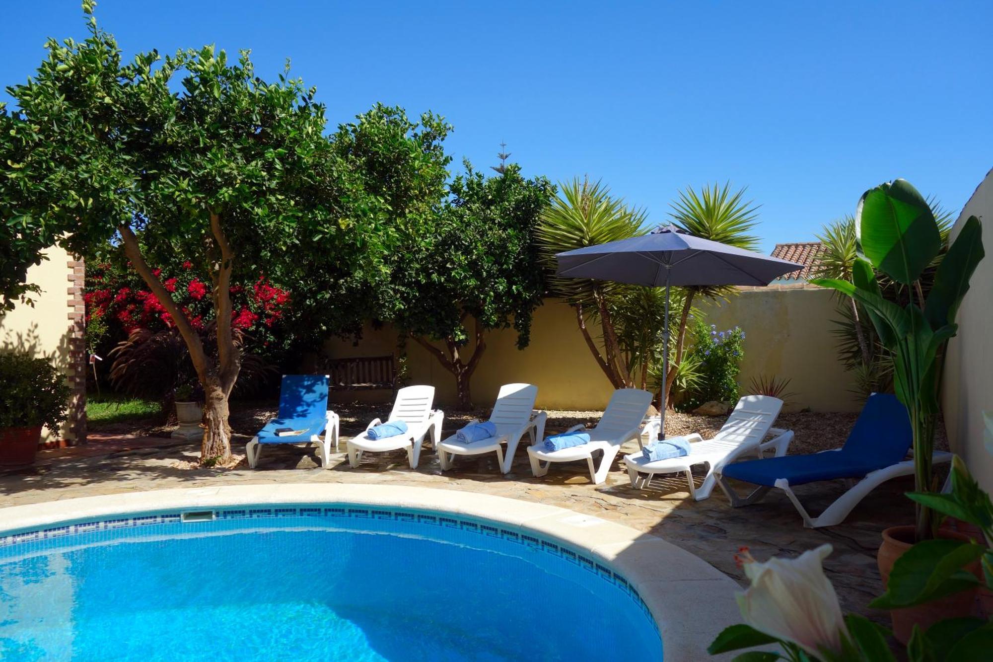Casa Limon - Ferienhaus - Pool - Klimaanlage - W-Lan Chiclana de la Frontera Esterno foto